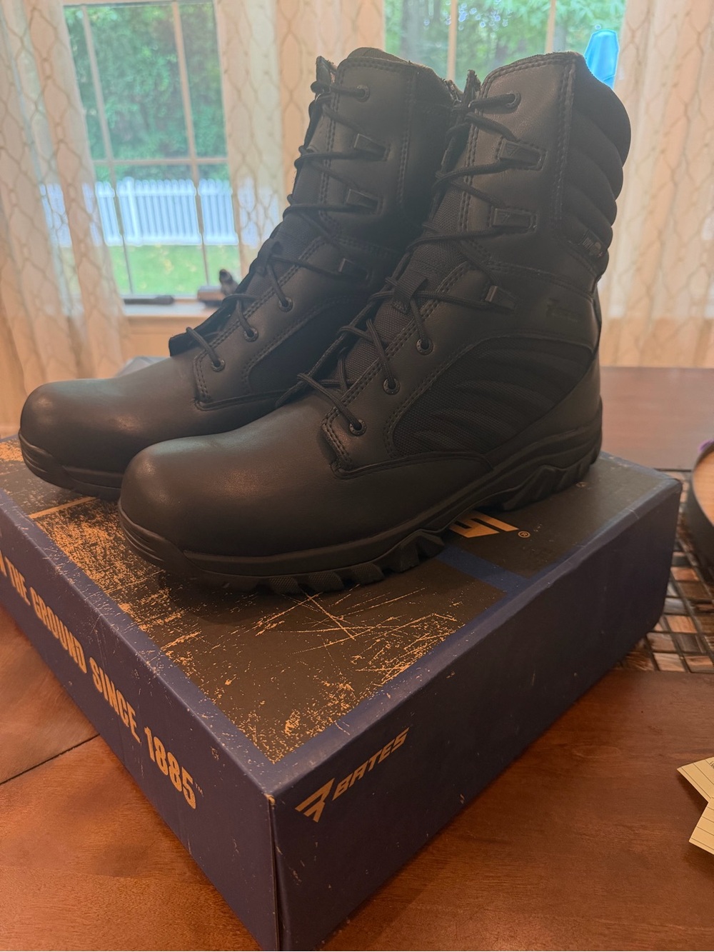 Bates Black Men's Tactical Lace-Up Boots